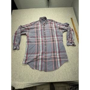 VTG POLO RALPH LAUREN The BIG SHIRT Men Small‎ Striped Button Shirt
